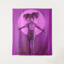 1922 oddball star get up - lavender wandteppich