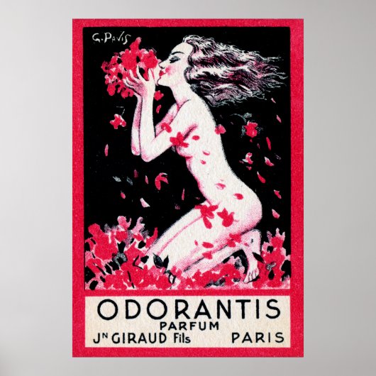 1922 Odorantis Parfüm Poster (Vorne)