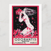 1922 Odorantis Parfüm Postkarte (Vorderseite)