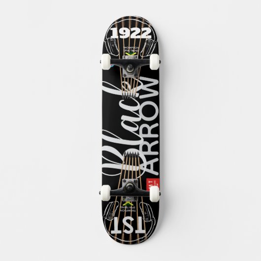 1922 SCHWARZER PFEIL. JMT SKATEBOARDS (Vorderseite)