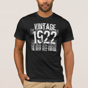 1922 Vintag - Geburtstag T-Shirt
