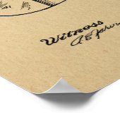 1923 Autoplane Autoplane Patent Art Zeichnend Prin Poster (Ecke)