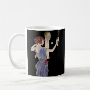 1923 Bogenhalsen und Shirts Leyendecker und Kaffeetasse