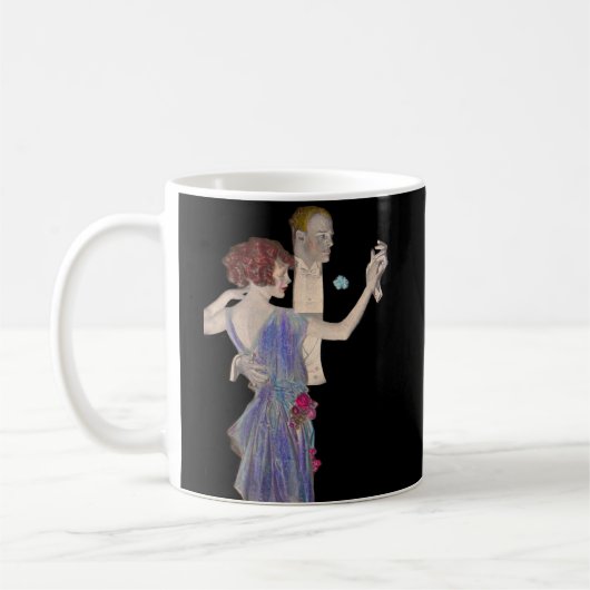 1923 Bogenhalsen und Shirts Leyendecker und Kaffeetasse (Links)