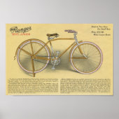 1923 Boys Junior Ranger Bicycle Ad Art Poster (Vorne)