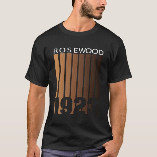 1923 Hundertjähriges Massaker in Rosewood T-Shirt (Vorderseite)