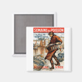 1923 Meeresfrüchtefest Magnet (Vorderseite/Rückseite)