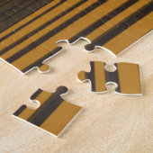 1923 Poster einer Kirche mit festgeklemmtem Glasfe Puzzle (Seite)