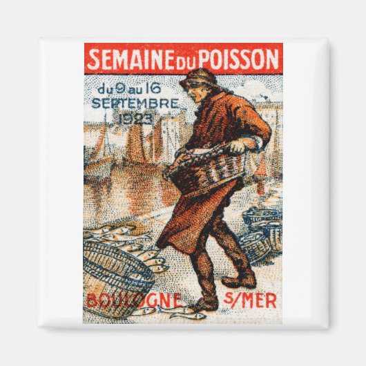 1923 Seafood Festival Magnet (Vorne)