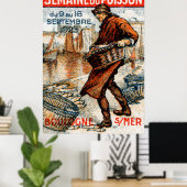 1923 Seafood Festival Poster (Heimbüro)