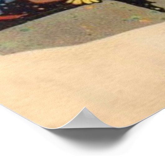 1923 Theaterkorrektur für Al Jolson Poster (Ecke)