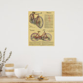 1923 Vintages Pathfinder Bicycle Ad Art Poster (Küche)