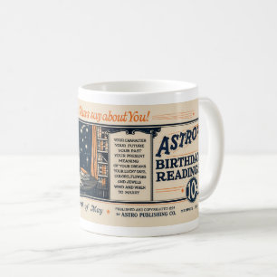 1924 ASTROLOGIE-BÜCHLEIN MAI-STIER KAFFEETASSE