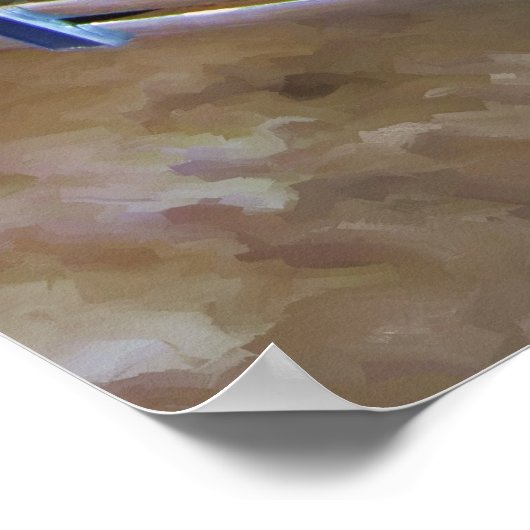 1924 Dodge-Express-Wagen Poster (Ecke)