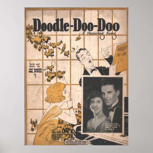 1924 Doodle-Doo-Doo Poster (Vorne)
