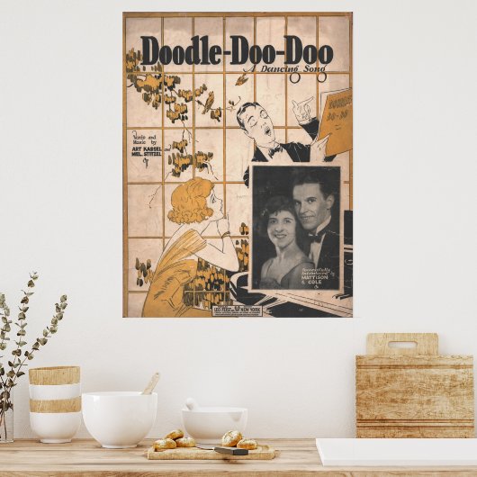 1924 Doodle-Doo-Doo Poster (Küche)