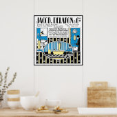 1924 Französische Klempnerwerbung Poster (Küche)