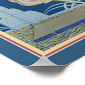 1924 George Barbier Art Deco Poster (Ecke)