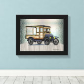 1924 IHC Huckster Leinwanddruck (Insitu (Holzboden))