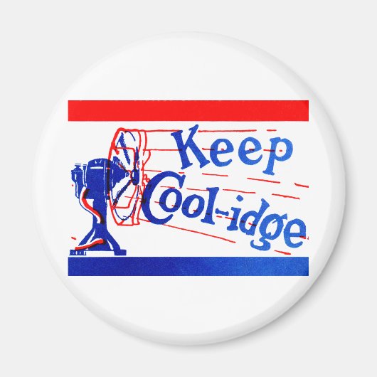 1924 Keep Coolidge Magnet (Vorne)