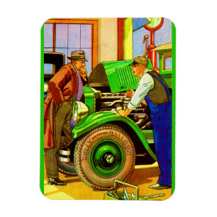 1924 Kelly Springfield Ballonreifen und Magnet