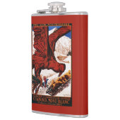 1924 olympisches Winter-Spiel-Plakat Flachmann (Links)