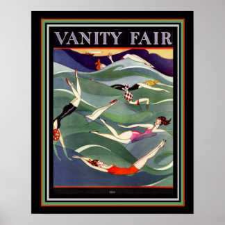 1924 Vanity Fair Deko Swimsuit Cover 16x20
