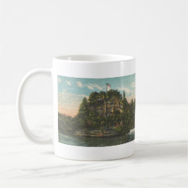 1925 & 1939 Starved Rock Postkarten Illinois Kaffeetasse
