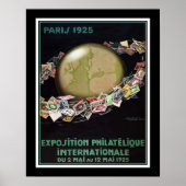 1925 Ausstellung in Paris Poster (Vorne)