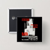1925 Ausstellungspaket für das Baugewerbe Button (Vorne & Hinten)