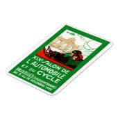 1925 Brüssel Automotive Exposition Magnet (Linke Seite)