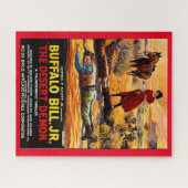 1925 Buffalo Bill, Jr. - Wüstendemon-Filmplakat Puzzle (Horizontal)