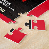 1925 Buffalo Bill, Jr. - Wüstendemon-Filmplakat Puzzle (Seite)