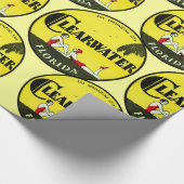 1925 Clearwater Florida Geschenkpapier (Ecke)