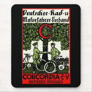 1925 Deutscher Fahrrad- und Motorradclub Mousepad