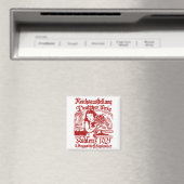 1925 Deutsches Weinfest Magnet (In Situ (Geschirrspüler))