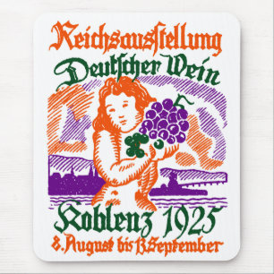 1925 Deutsches Weinfest Mousepad