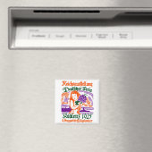 1925 Deutsches Weinfestival Magnet (In Situ (Geschirrspüler))