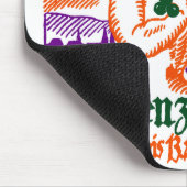 1925 Deutsches Weinfestival Mousepad (Ecke)