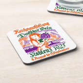 1925 Deutsches Weinfestival Untersetzer (Linke Seite)