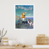 1925 französische Fahrradwerbung Poster (Küche)