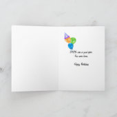 1925 Geburtstagsspass-Fakten Karte (Innenseite)