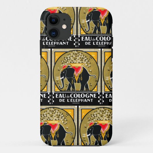 1925 Köln De L'Elephant Case-Mate iPhone Hülle (Rückseite)