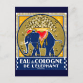 1925 Köln De L'Elephant Postkarte (Vorderseite)