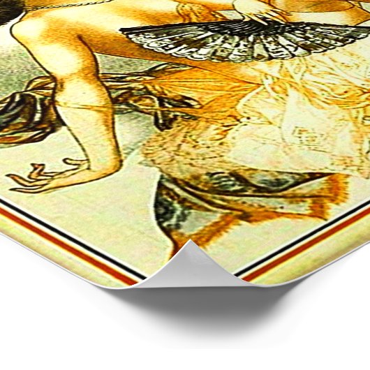 1925 La Vie Parisienne Französisch Magazine Cover Poster (Ecke)