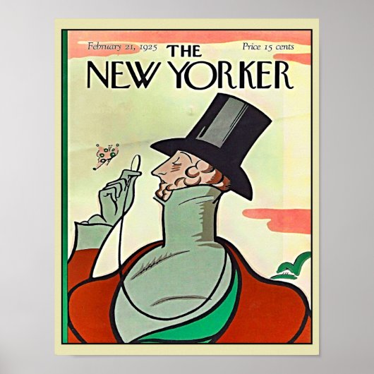 1925 New Yorker Fashion Poster (Vorne)