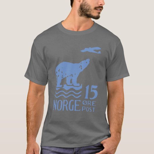 1925 Norweger-Eisbär T-Shirt (Vorderseite)