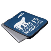 1925 Norwegischer Polarbär Laptopschutzhülle (Vorne Knopf)