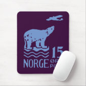 1925 Norwegischer Polarbär Mousepad (Mit Mouse)