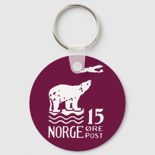1925 Norwegischer Polarbär Schlüsselanhänger